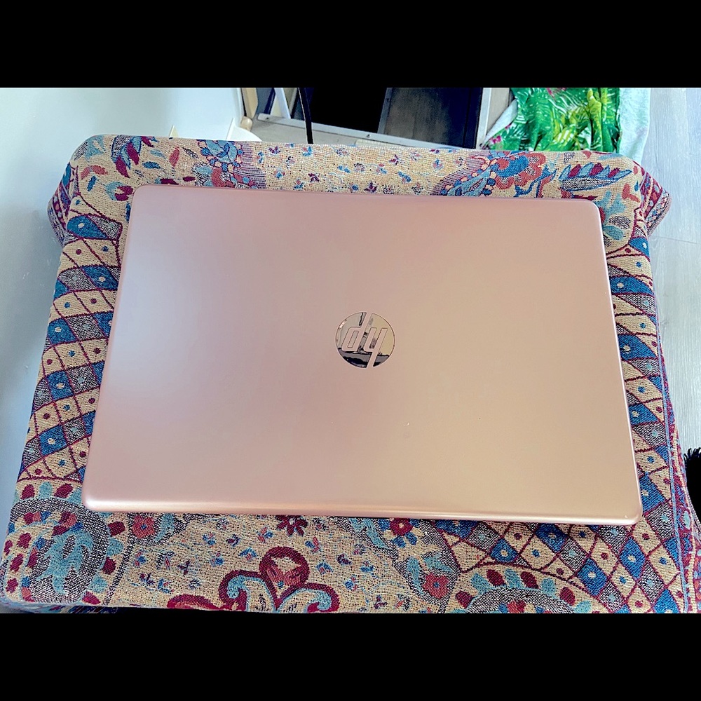 HP Laptop Rose Gold